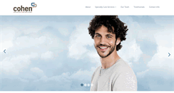 Desktop Screenshot of cohenspeech.com